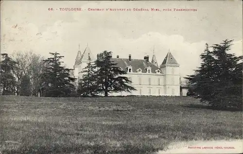 Ak Toulouse Haute Garonne, Schloss d'Aufrery