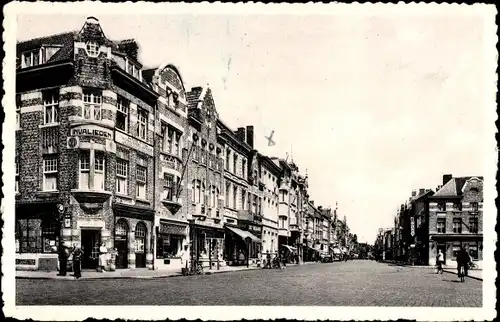 Ak Roeselare Roeselaere Rousselare Roeselare Westflandern, Grande Place, Rue de l’Est