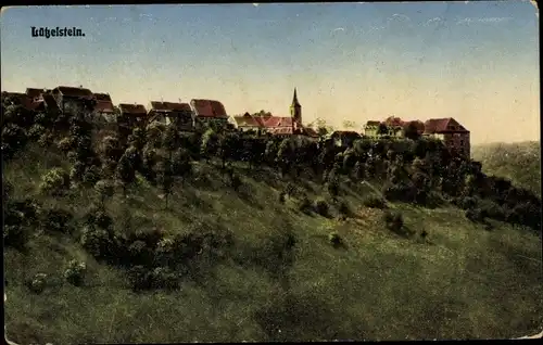 Ak La Petite Pierre Lützelstein Elsass Bas Rhin, Kirche, Ortsansicht