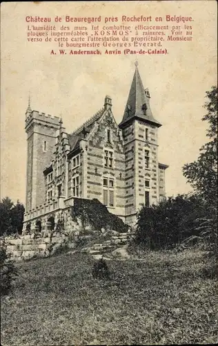 Ak Crèvecœur Crèvecoeur en Brie Seine et Marne, Chateau de Beauregard