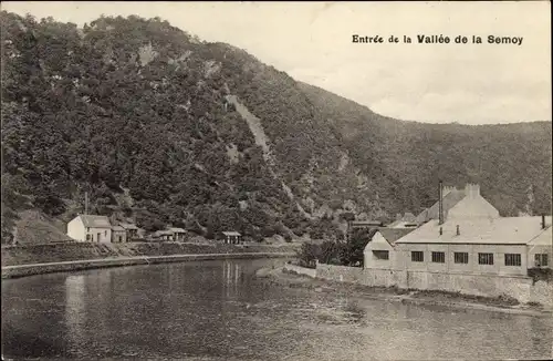 Ak Ardennen, Eingang zum Semoy-Tal