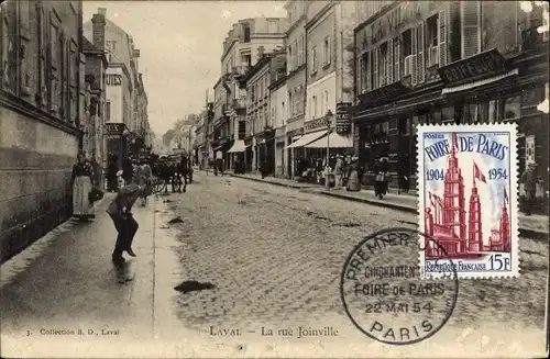 Ak Laval-Mayenne, Rue Joinville