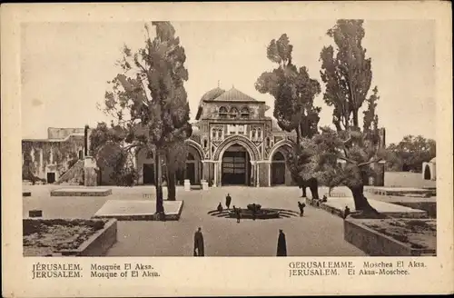 Ak Jerusalem Israel, El Aksa Moschee