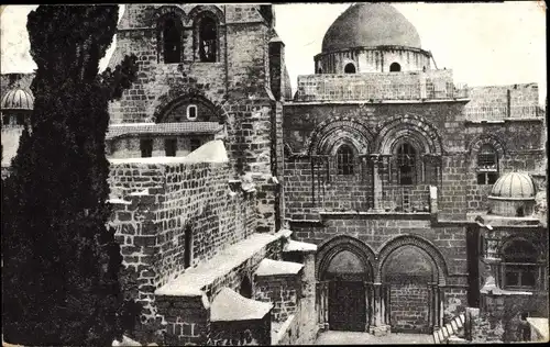 Ak Jerusalem Israel, Grabeskirche