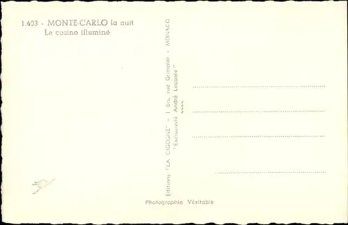 Ak Monte Carlo Monaco, Le Casino
