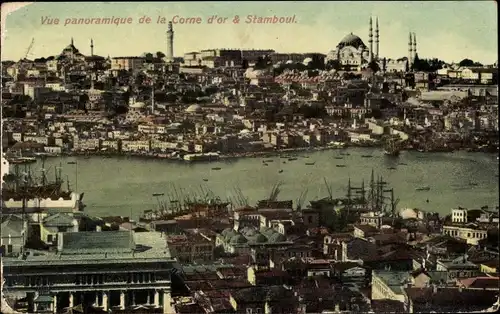 Ak Istanbul Türkei, Gesamtansicht