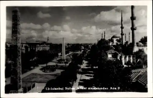Foto Istanbul Türkiye, Sultan Ahmet Camil Moschee