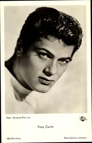 Ak Schauspieler Tony Curtis, Portrait, Paramount Pictures