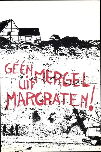 Ak Margraten, Margratenplateau-Demonstration 1978