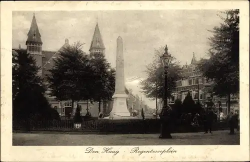 Ak Den Haag Südholland Niederlande, Regierungsplatz