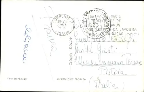 Ak Estoril Cascaes Cascais Portugal, Vista Parcial