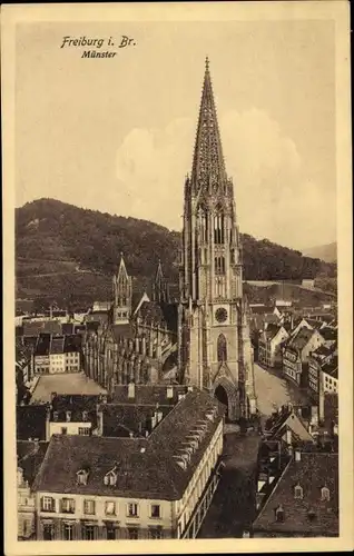 Ak Freiburg im Breisgau, Münster