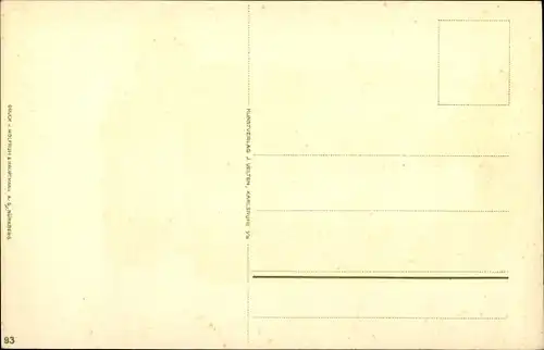 Künstler Litho Kley, Heinrich, München Bayern, Satyrenbrunnen