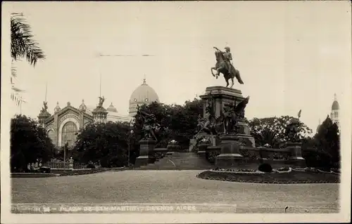 Foto Buenos Aires Argentinien, Plaza de San Martin, Monument