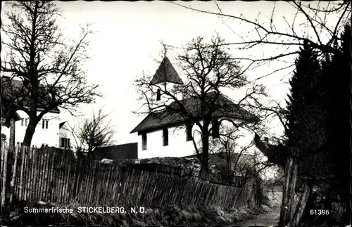 Ak Stickelberg Niederösterreich, Kirche