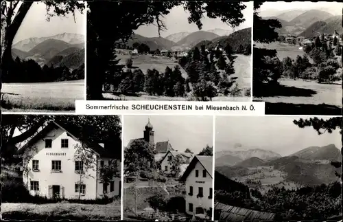 Ak Scheuchenstein Miesenbach Niederösterreich, Teilansichten