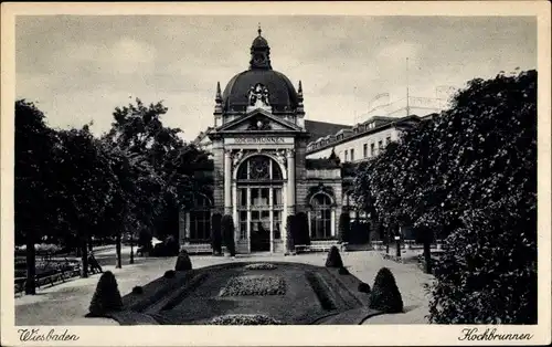 Ak Wiesbaden in Hessen, Kochbrunnen