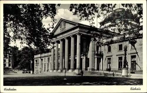 Ak Wiesbaden in Hessen, Kurhaus