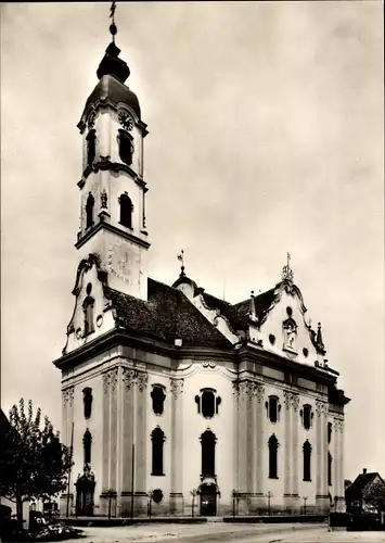 Ak Steinhausen Bad Schussenried in Oberschwaben, Wallfahrtskirche