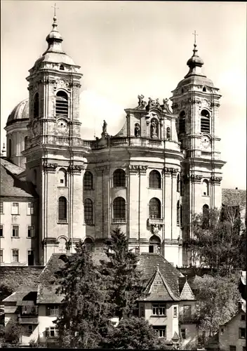 Ak Weingarten in Württemberg, Klosterkirche, Fassade