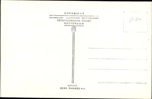 Ak Amsterdam Nordholland Niederlande, Amstel, Amstel Hotel, Fliegeraufnahme