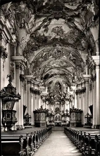 Ak Trier an der Mosel, Paulinskirche, Innenansicht