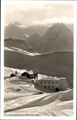 Ak Oberstdorf im Oberallgäu, Nebelhorn, Nebelhornbahn, Bergstation