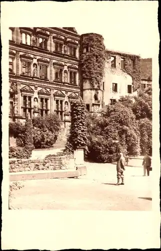 Foto Ak Heidelberg am Neckar, Schloss