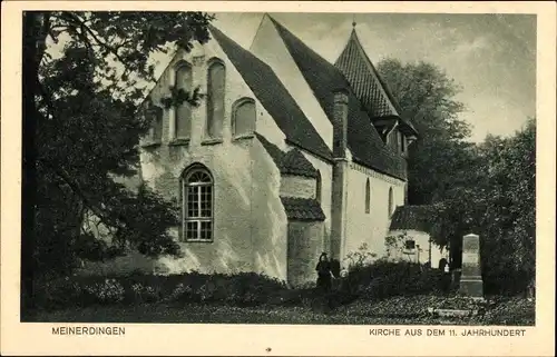 Ak Meinerdingen Walsrode im Heidekreis, Kirche