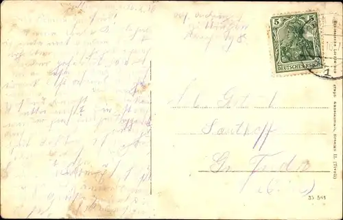 Ak Göttingen in Niedersachsen, Rathaus, Hinteransicht