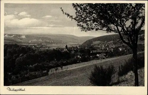 Ak Philippsthal an der Werra, Panorama