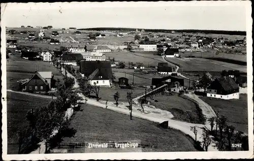 Ak Zinnwald Georgenfeld Altenberg im Erzgebirge, Gesamtansicht