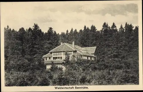 Ak Salzhemmendorf Niedersachsen, Waldwirtschaft Sennhütte, Hirschmannsruh, Justus Kramer