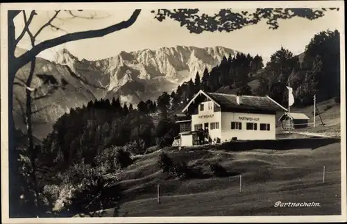Ak Garmisch Partenkirchen in Oberbayern, Partnachalm