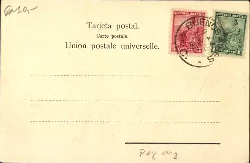 Ak Argentinien, Indios Tobas, Recuerdo del Gran Chaco