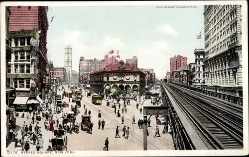 Ak New York City USA, Herald Square