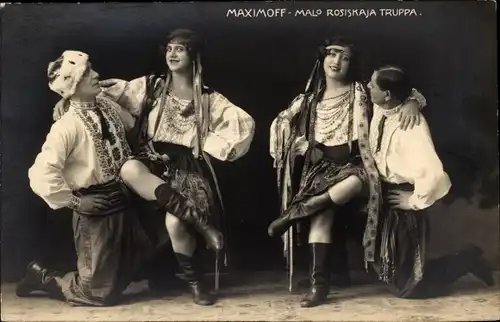 Ak Tänzer-Gruppe Maximoff