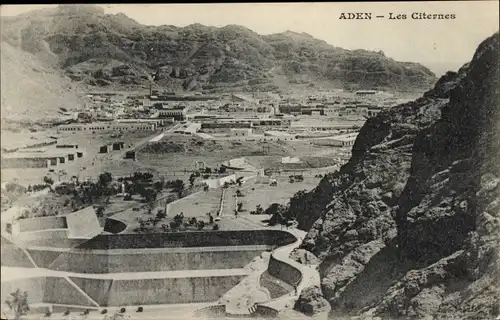 Ak Aden Jemen, Les Citernes, Partie an den Zisternen von Tawila