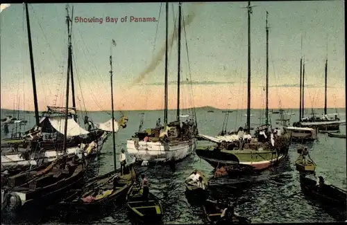 Ak Panama, Bucht von Panama