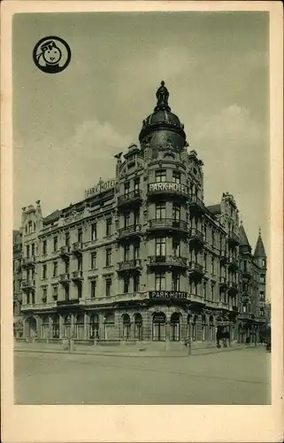 Ak Koblenz in Rheinland Pfalz, Park Hotel, Außenansicht