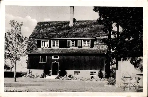 Ak Gaienhofen Bodensee, Gauschule des Lehrerbundes