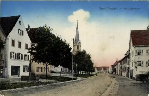 Ak Spaichingen in Württemberg, Hauptstraße