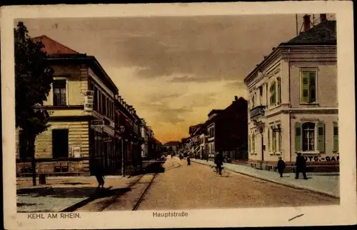 Ak Kehl am Rhein, Hauptstraße