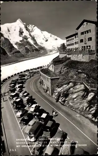 Ak Heiligenblut am Großglockner Kärnten, Kaiser Franz Josef Haus, Großglockner, Pasterzengletscher