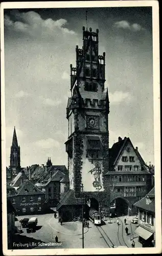 Ak Freiburg im Breisgau, Schwabentor