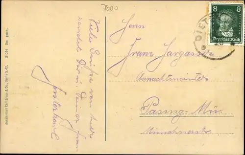 Ak Ulm a.d. Donau, Totalansicht