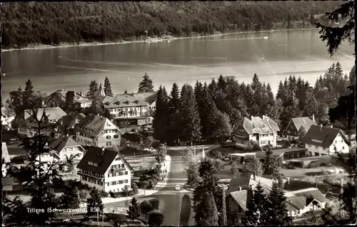 Ak Titisee Neustadt im Breisgau Hochschwarzwald, Teilansicht