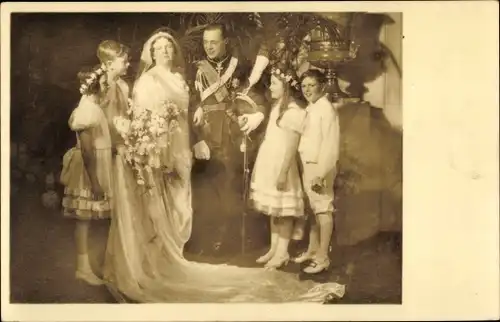 Ak Prinzessin Juliana der Niederlande, Prinz Bernhard, Hochzeit