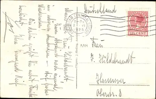 Ak Amsterdam Nordholland Niederlande, Geldersche Kade und Schreierstoren