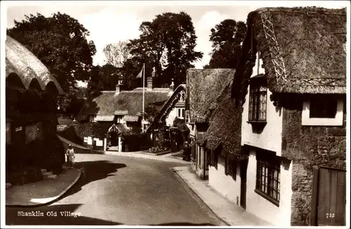 Ak Shanklin Isle of Wight England, Old Village